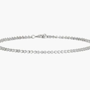 18kt diamond Nordstrom Bony Levy tennis bracelet